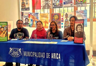 El arte se vuelve a inspirar desde el legado de Víctor Jara  Lanzan concurso de afiches del Festival Víctor Jara versión Arica 2026 “Envuélvete en mi cariño”