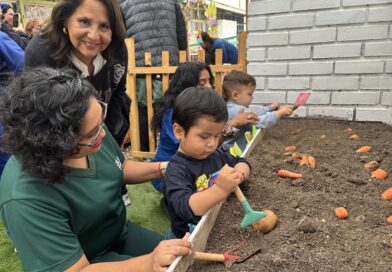 Párvulos de jardín infantil Capullito cuentan con un espacio inclusivo y medioambiental